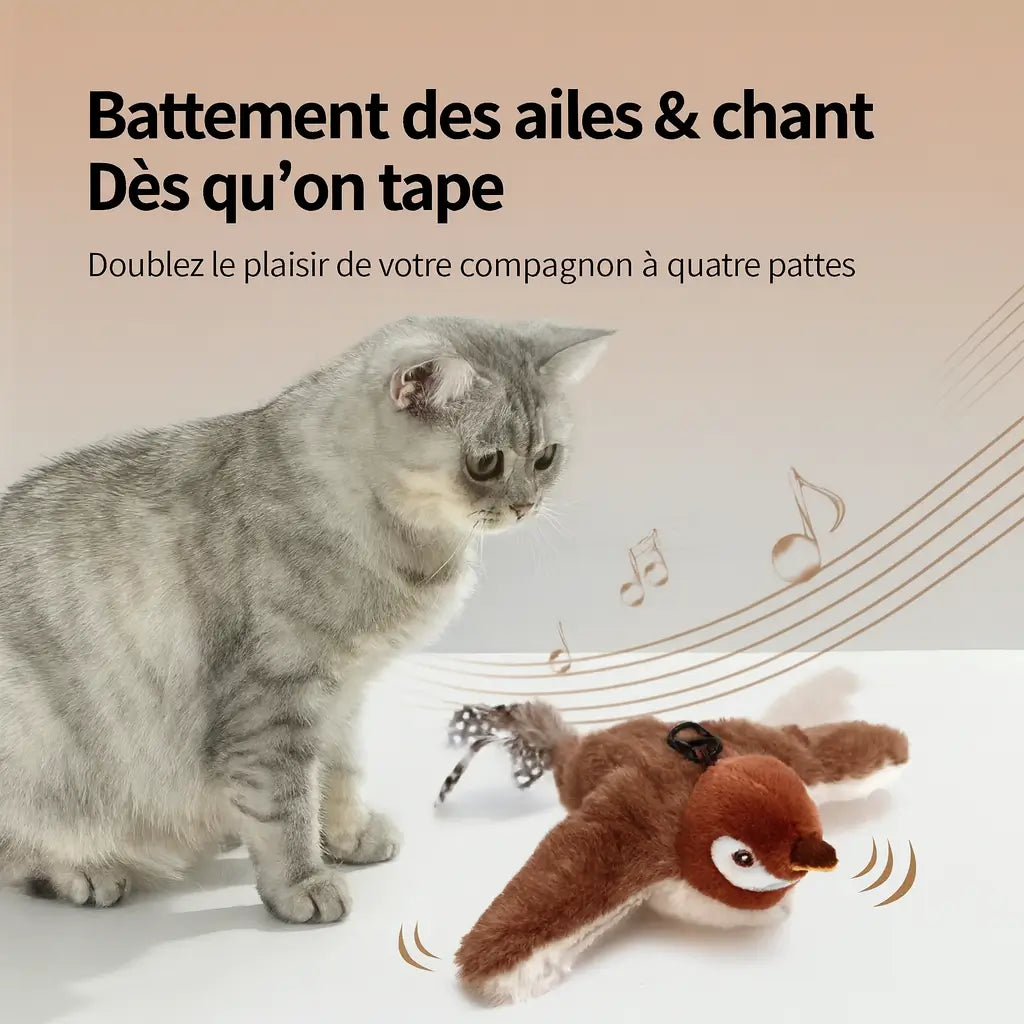 Oiseau Interactif à Battements d’Ailes