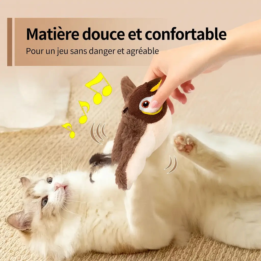 Oiseau Interactif à Battements d’Ailes