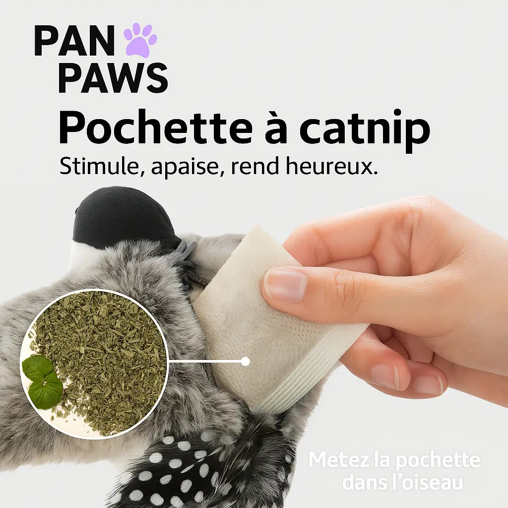 Oiseau Interactif à Battements d’Ailes