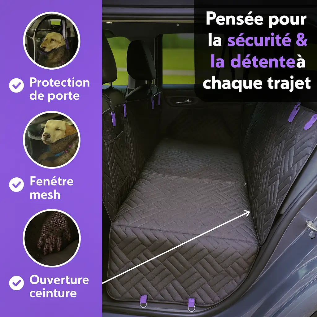 Housse de siège imperméable & antidérapante