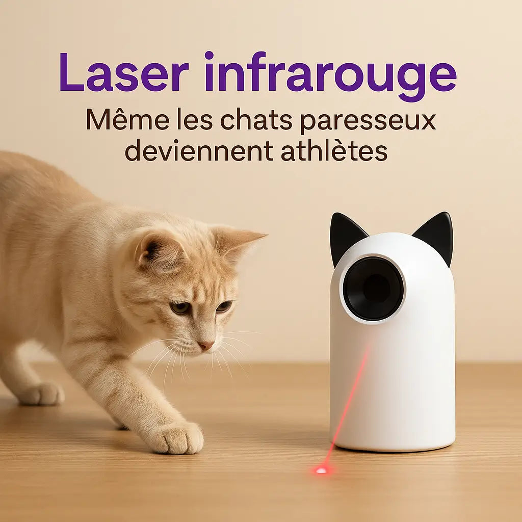 Panolaser™ Jouet Laser Interactif pour chat