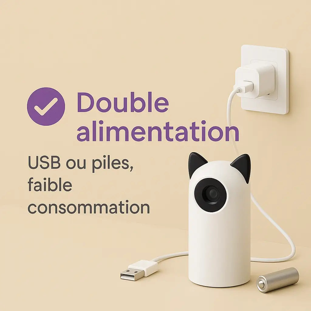 Panolaser™ Jouet Laser Interactif pour chat