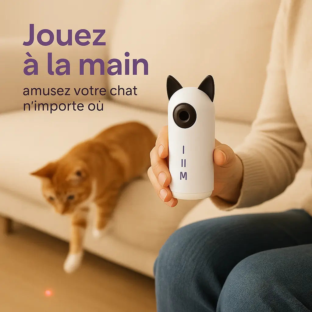 Panolaser™ Jouet Laser Interactif pour chat