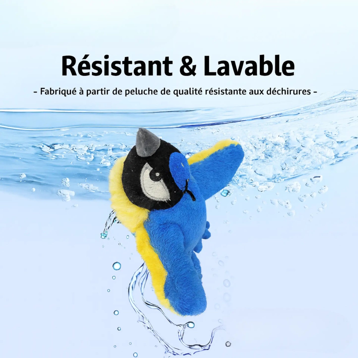 Oiseau Interactif à Battements d’Ailes