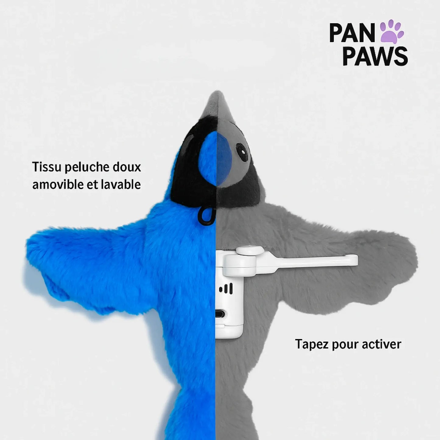 Oiseau Interactif à Battements d’Ailes