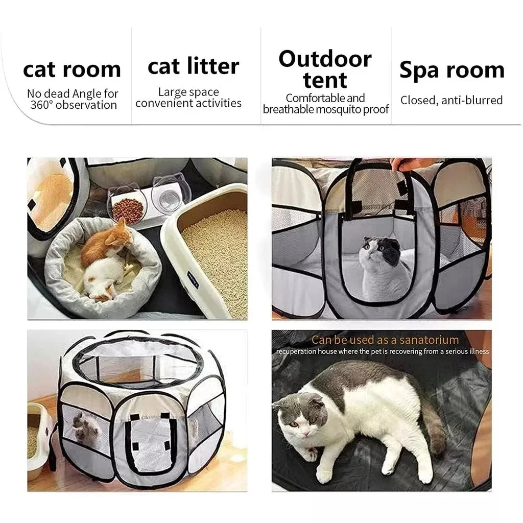 Tente pliable pour chats & chiens