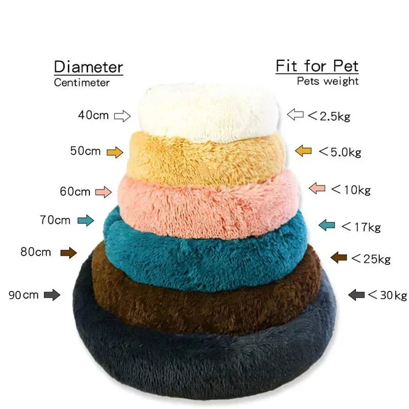 Donut Bed Ultra Doux â Lavable & Apaisant