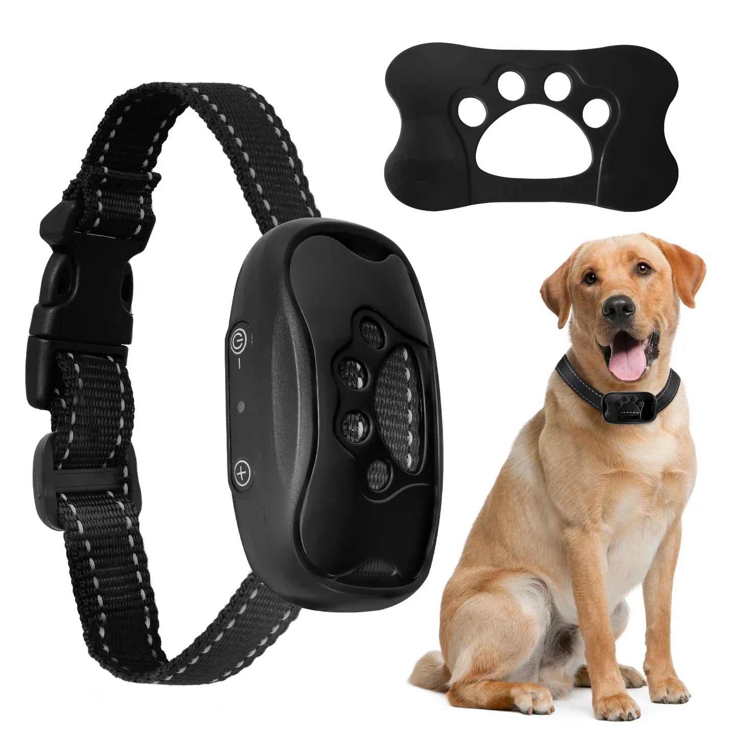 Collier anti-aboiement intelligent – sans électrochoc