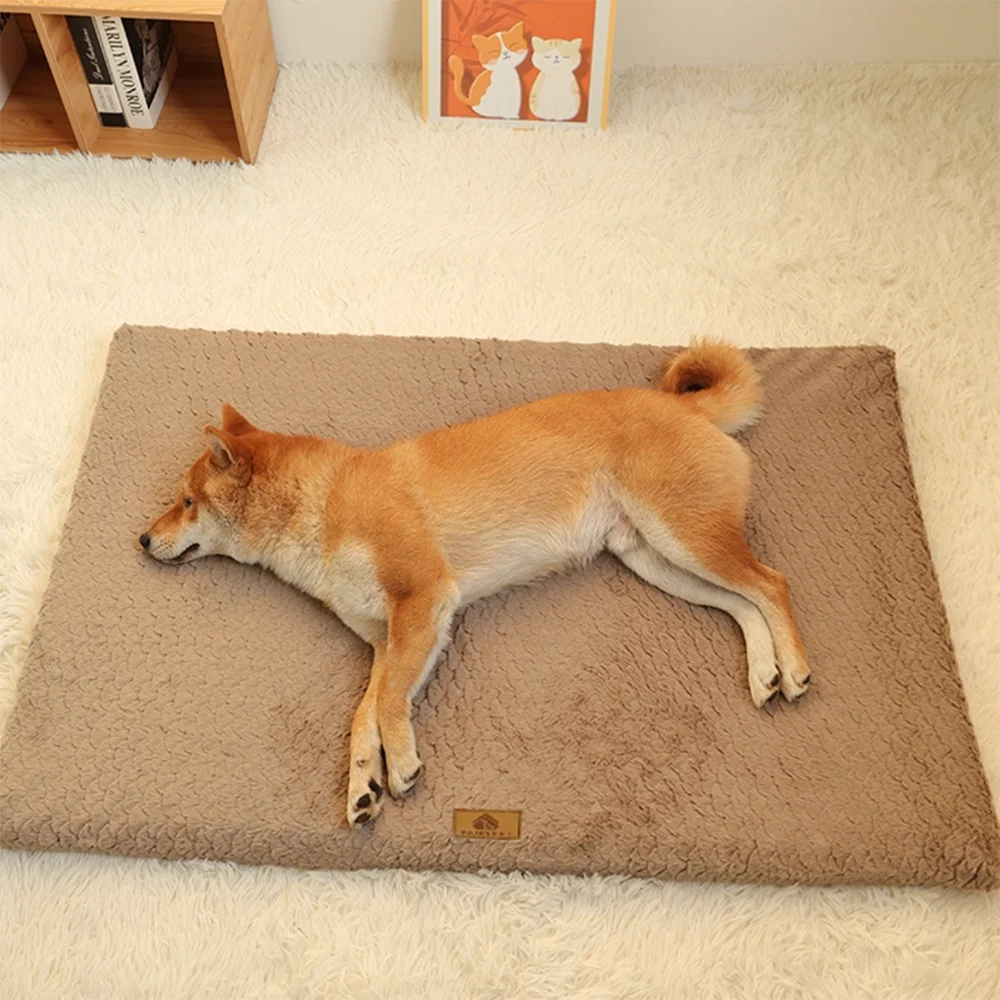 Lit orthopédique pour chien – mousse 3D, housse lavable, imperméable