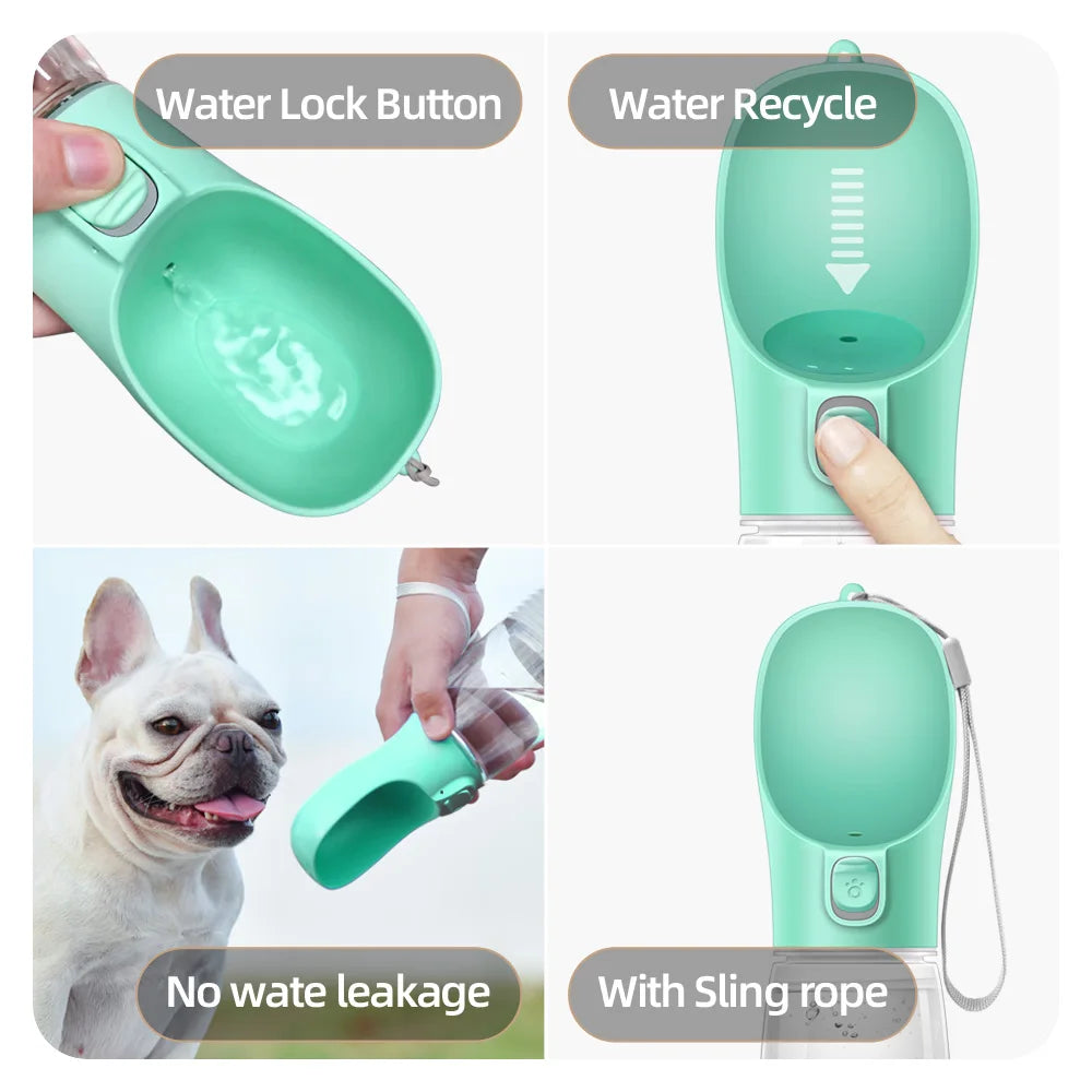Gourde portable pour chiens & chats