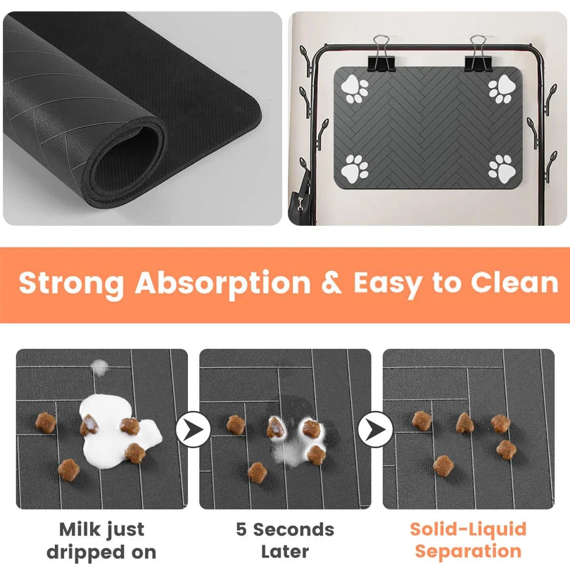 Tapis anti-éclaboussures pour Miaulixir