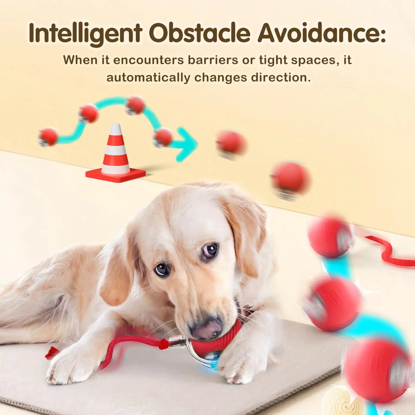 Balle interactive intelligente