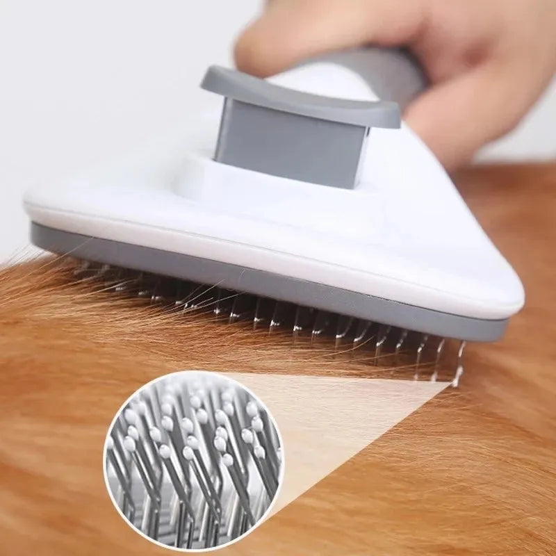 Brosse Anti-Poils 2-en-1 Chien & Chat