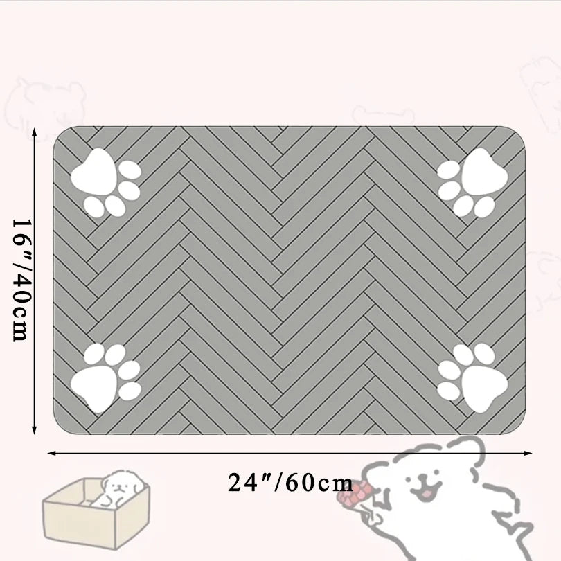 Tapis anti-éclaboussures pour Miaulixir