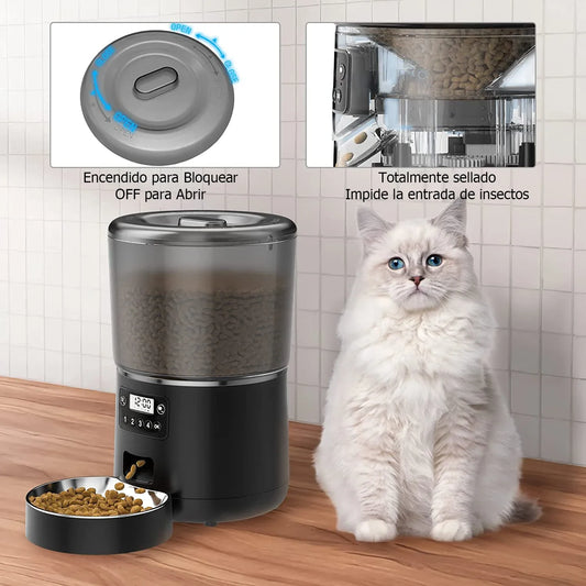 Distributeur automatique de croquettes 4L
