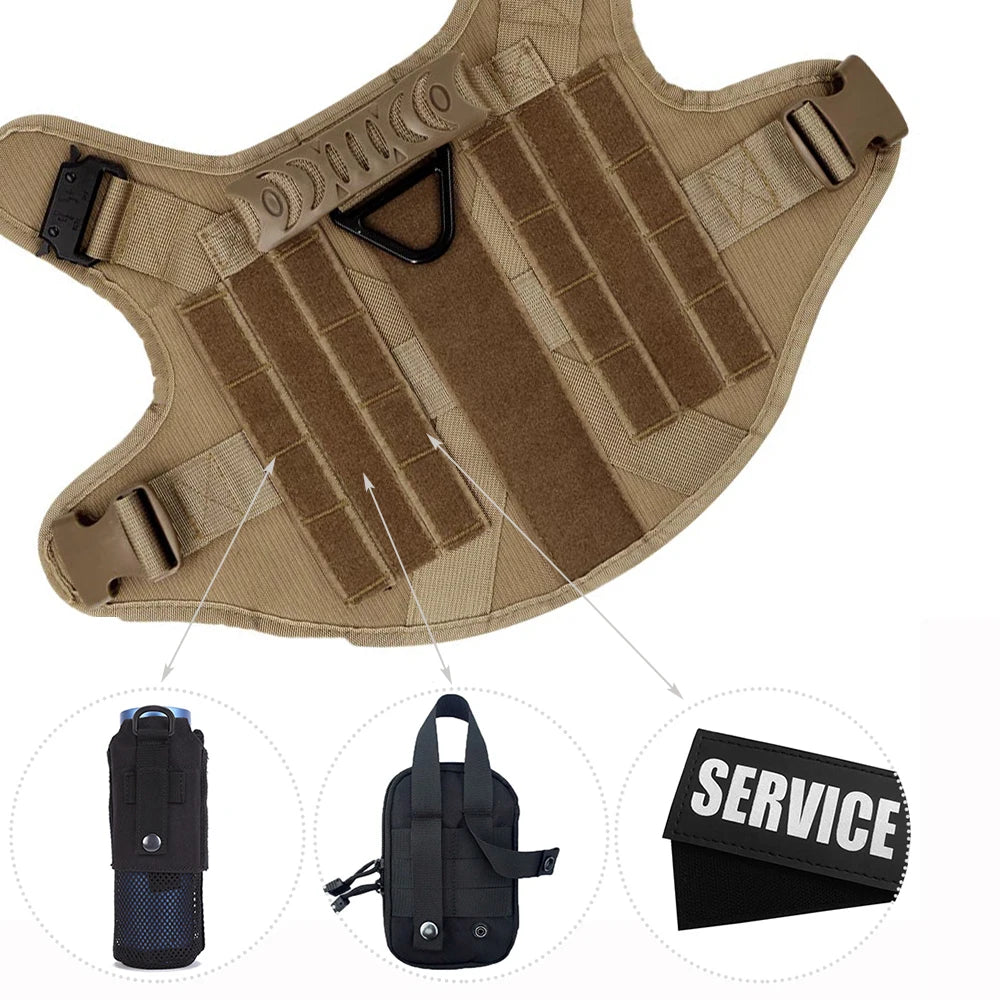 Harnais Tactique – pour Grands Chiens