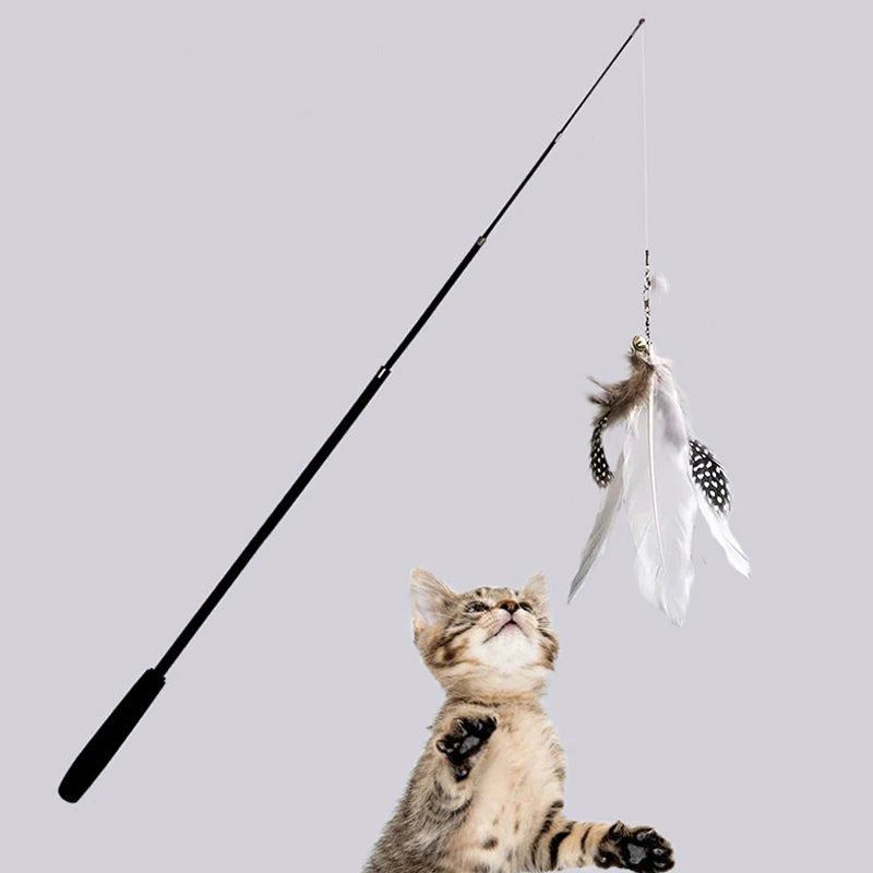 Perche de jeu anti-ennui pour chat