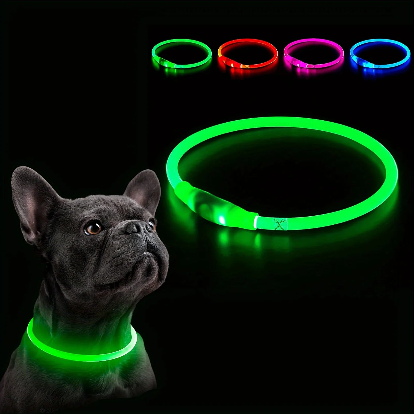 Collier Lumineux LED â Rechargeable USB