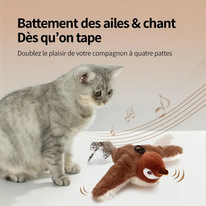 Oiseau Interactif à Battements d’Ailes