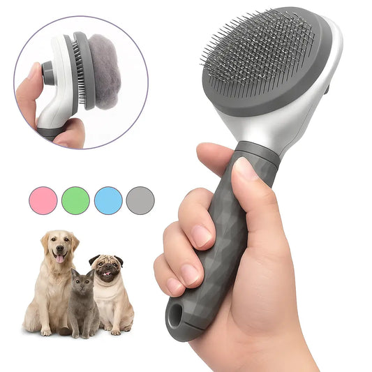 Brosse Anti-Poils 2-en-1 Chien & Chat