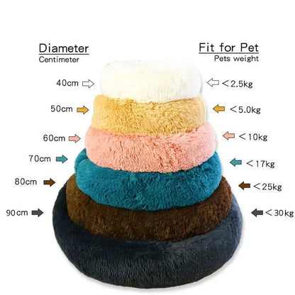 Donut Bed Ultra Doux – Lavable & Apaisant
