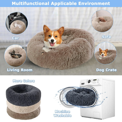 Donut Bed Ultra Doux – Lavable & Apaisant