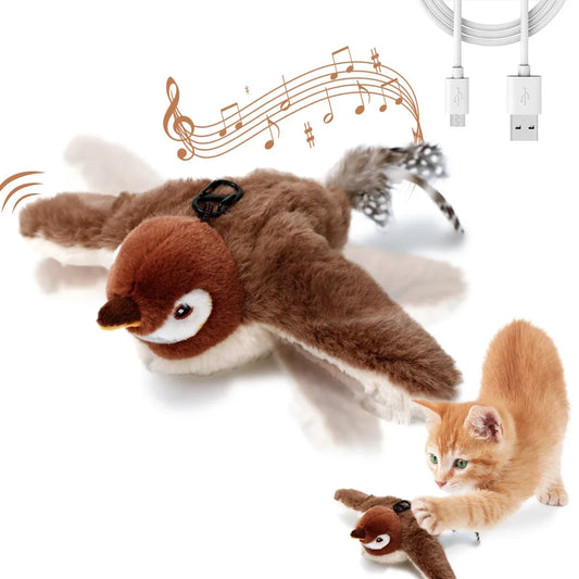 Oiseau Interactif à Battements d’Ailes